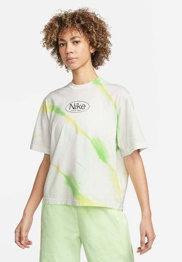 Boxformad t-shirt Nike Sportswear för kvinnor - Vit