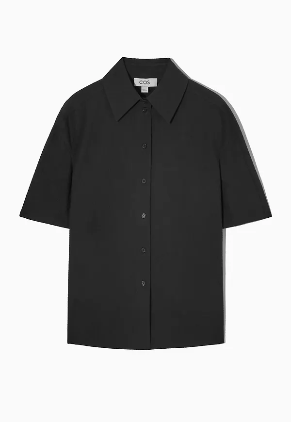 BOXY-FIT SEERSUCKER SHIRT