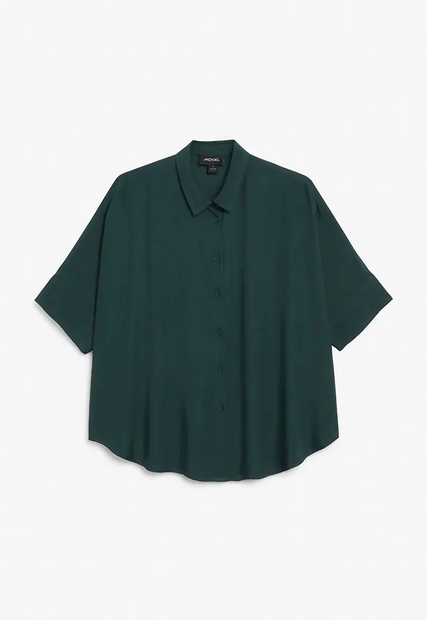 Boxy cut shirt - Green