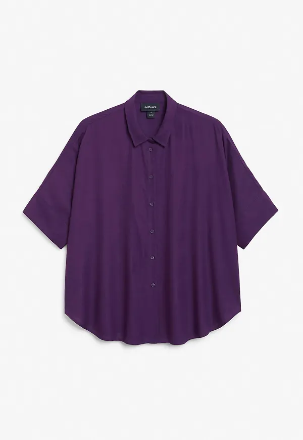 Boxy cut shirt - Purple