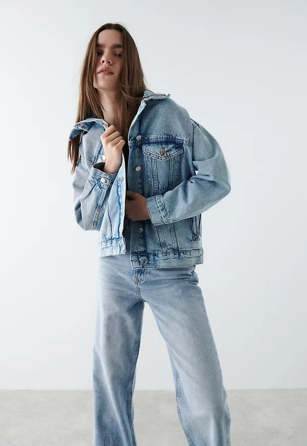 Boxy denim jacket