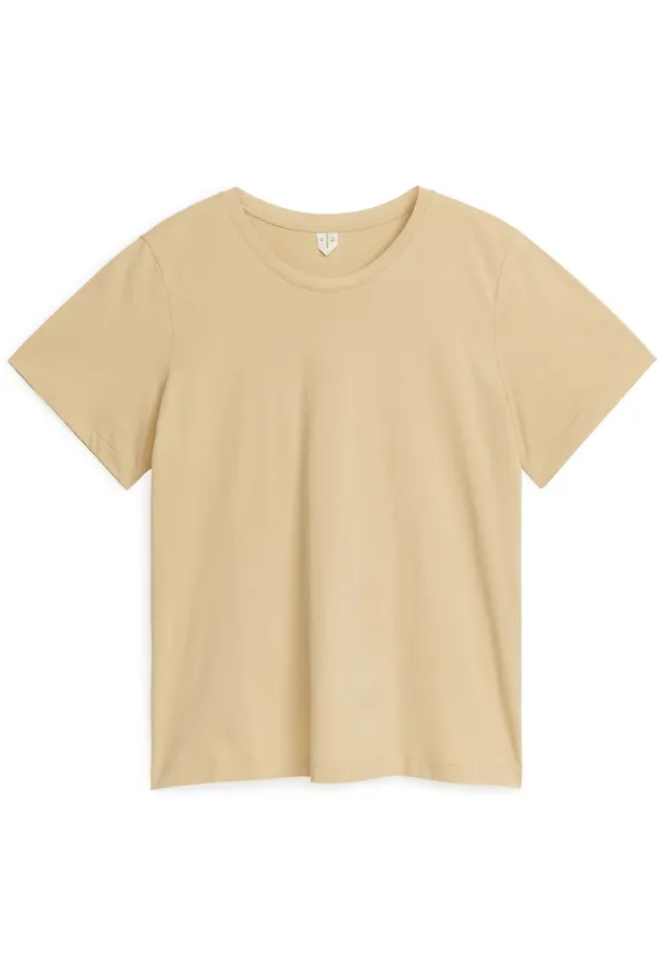 Boxy T-Shirt - Beige