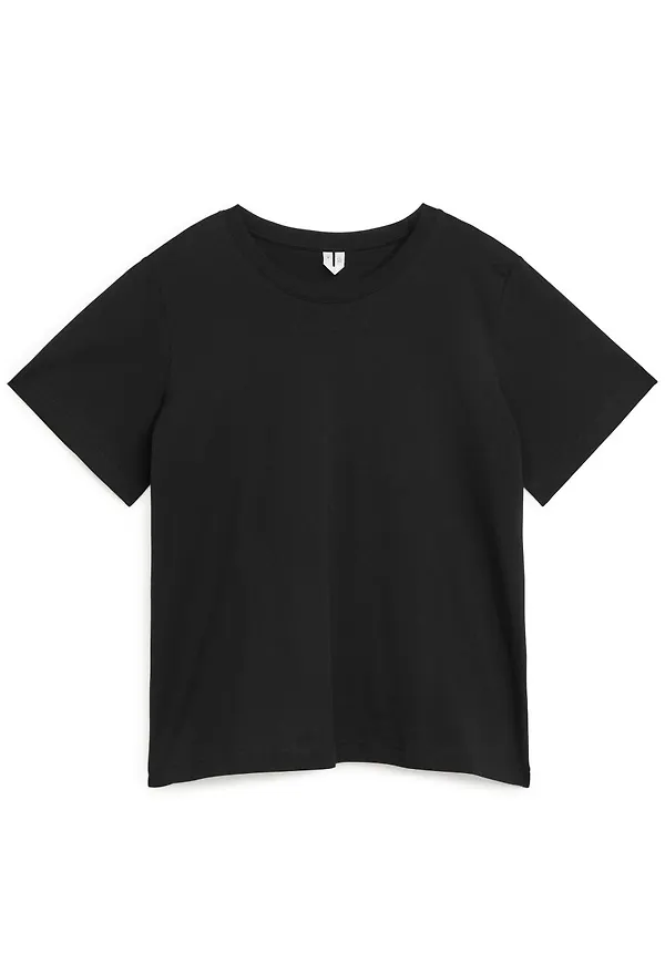 Boxy T-Shirt - Black