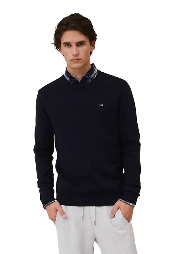 Bradley Organic Cotton Crew Neck Sweater