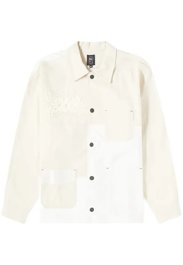 Brain Dead Doily Chore jacka - Neutral