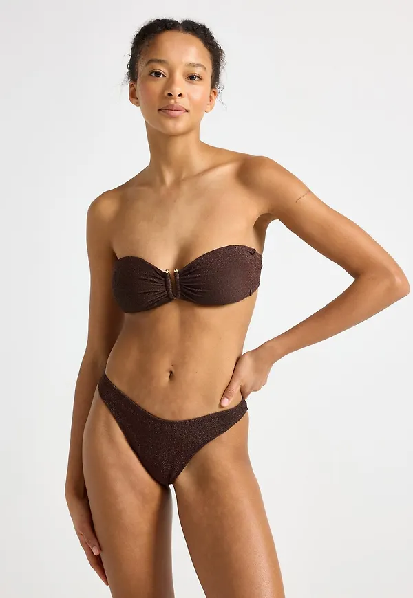 Brazilian bikiniunderdel med lurex