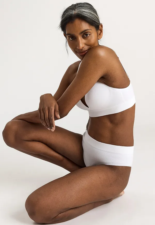 Brazilian high ribbad seamless-trosa