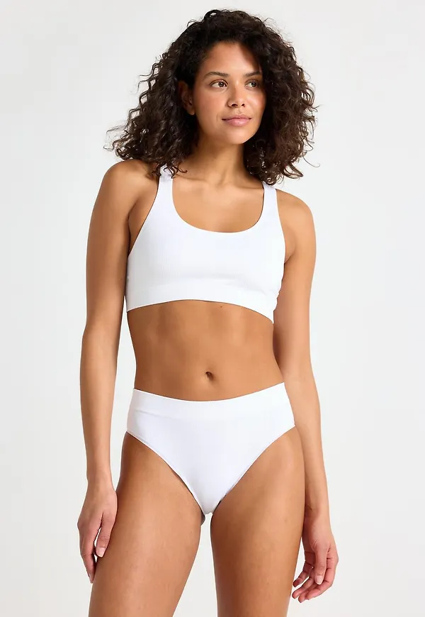 Brazilian high ribbad seamless-trosa