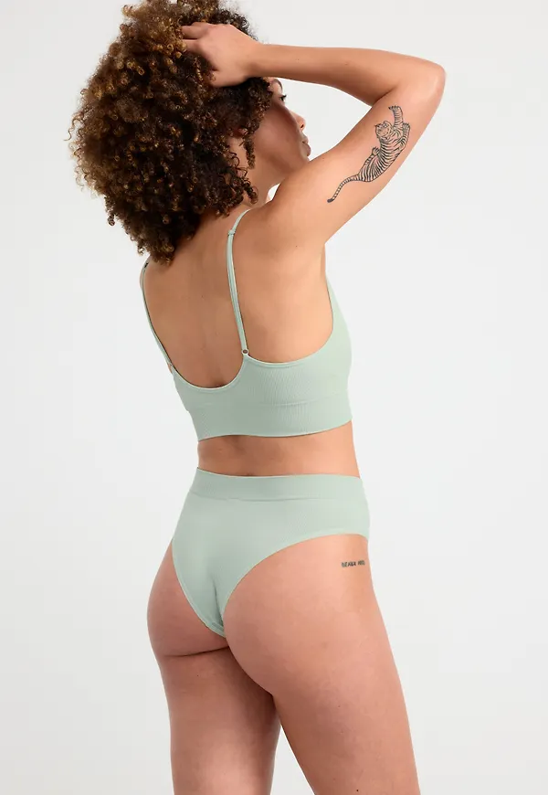 Brazilian high waist seamless trosa