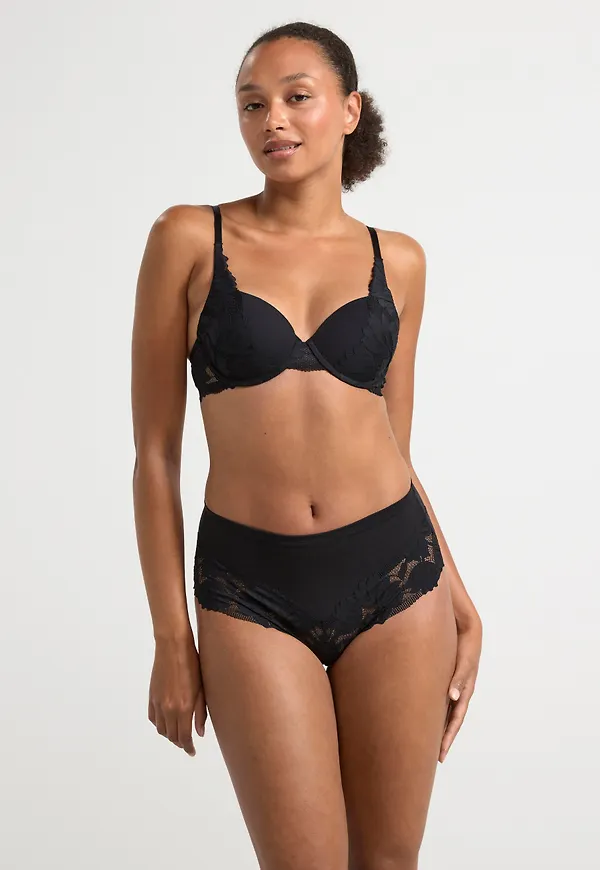 Brazilian trosa high waist med spets