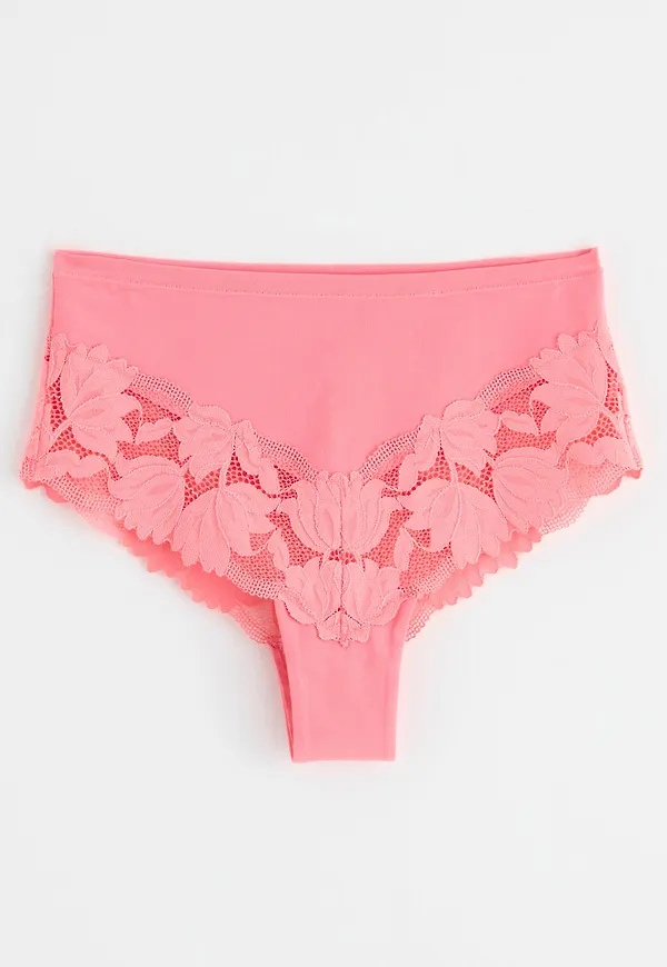 Brazilian trosa high waist med spets