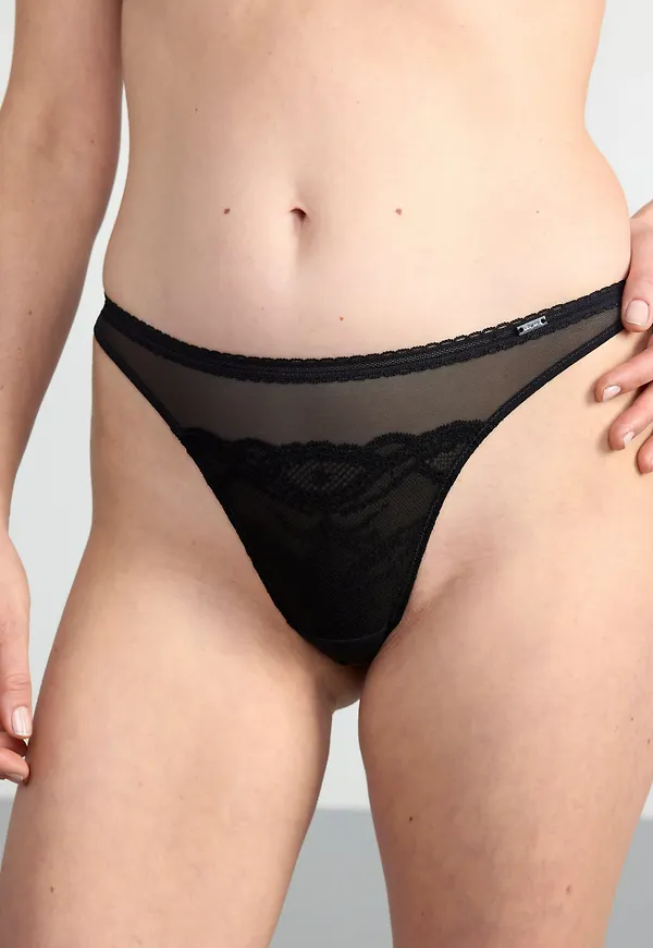 Brazilian trosa midi waist i mesh