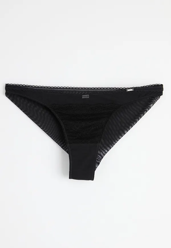 Brazilian trosa midi waist i mesh