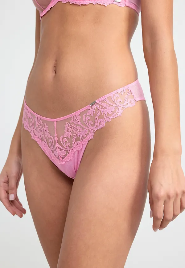 Brazilian trosa regular waist med spets