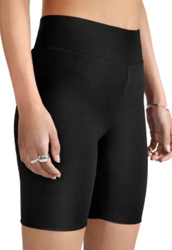 Bread and Boxers Bike Shorts Svart ekologisk bomull X-Large Dam
