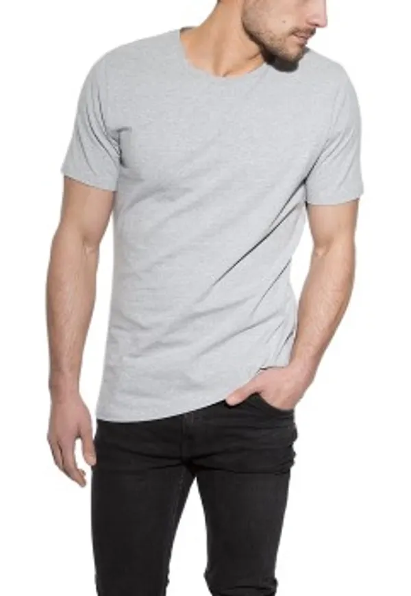 Bread and Boxers Crew Neck Grå ekologisk bomull Small Herr