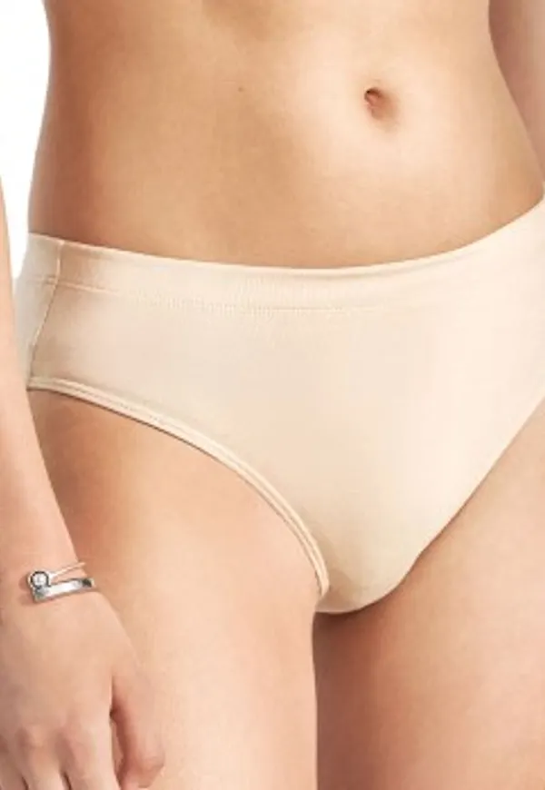 Bread and Boxers High Waist Brief Trosor Beige modal X-Small Dam