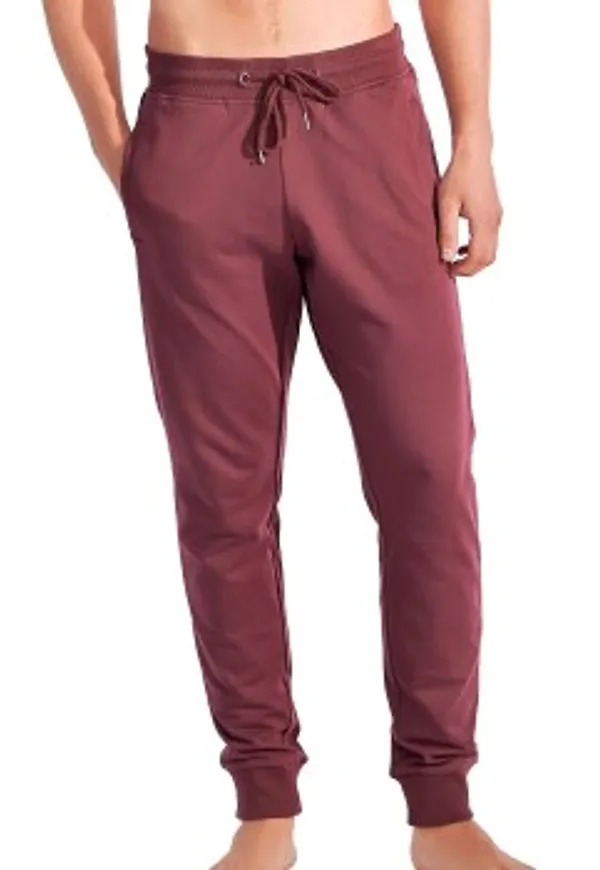 Bread and Boxers Organic Cotton Men Pants 2P Vinröd ekologisk bomull Small Herr
