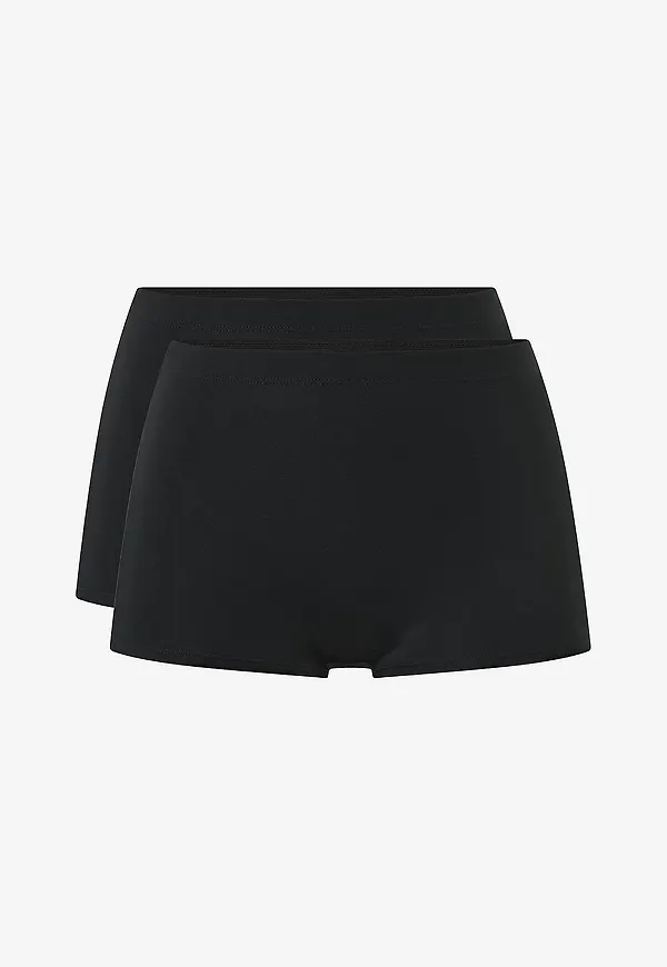 Bread & Boxers - Boxertrosor 2-pack - Svart