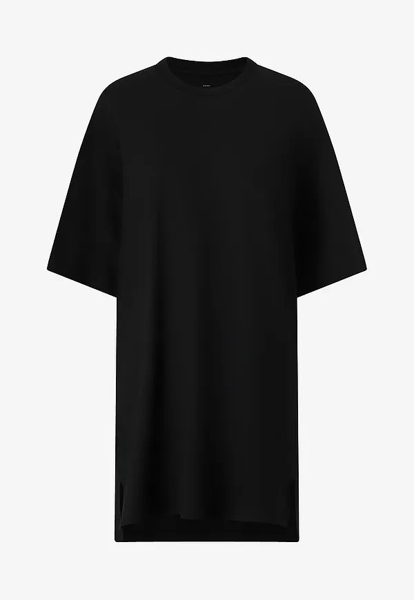 Bread & Boxers - T-shirtklänning - Svart