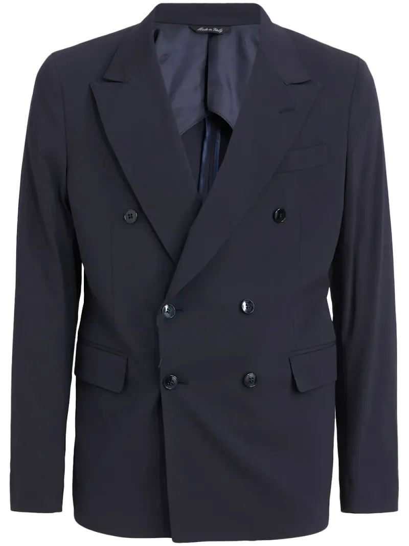 Brian Dales dubbelknäppt blazer - Blå