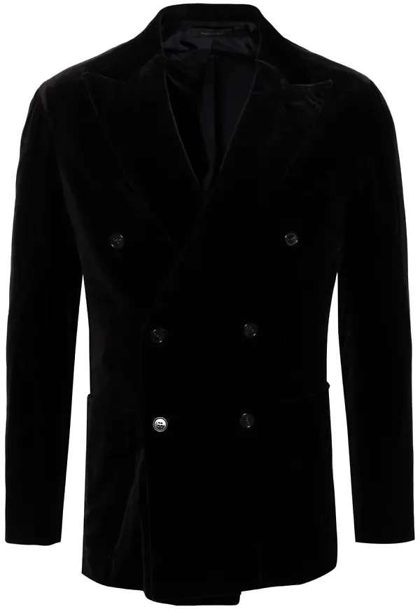 Brioni dubbelknäppt blazer - Svart