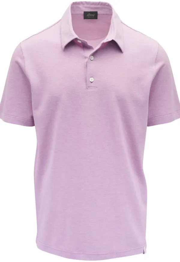 Brioni pikétröja - Rosa
