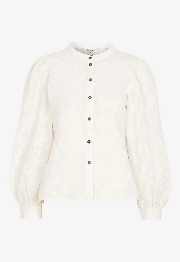 Broderad blus Viola