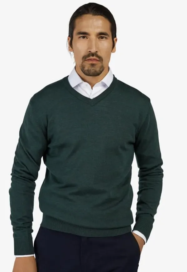 Brown Merino Sweater
