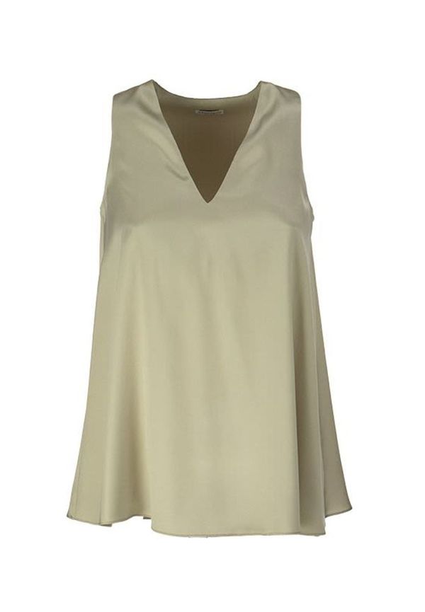Brunello Cucinelli - Linnen - Beige - Dam - Storlek: M,Xs
