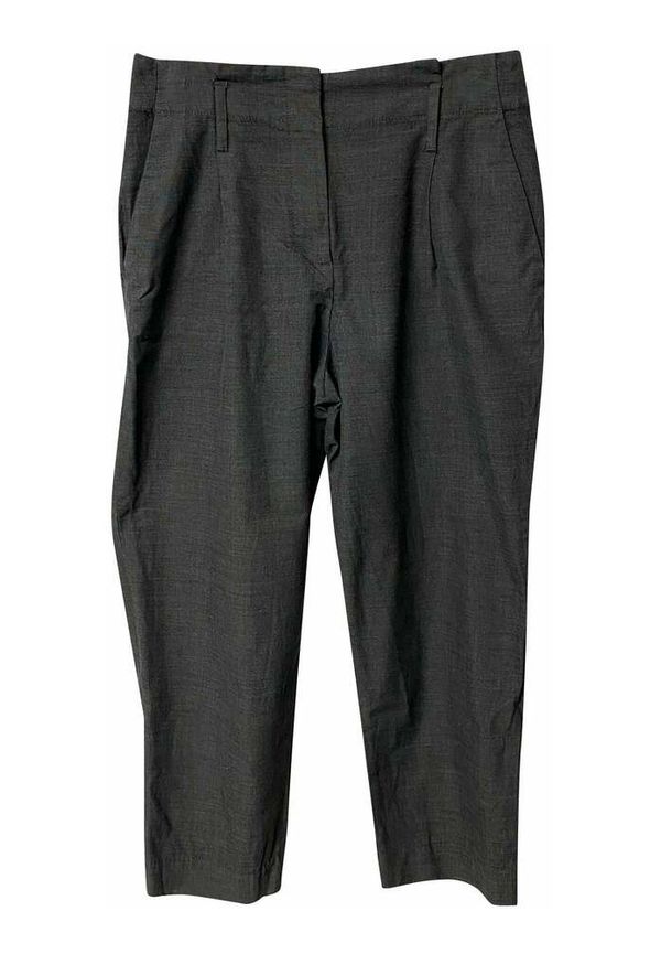 Brunello Cucinelli - Vintage Byxor - Grå - Dam - Storlek: XS