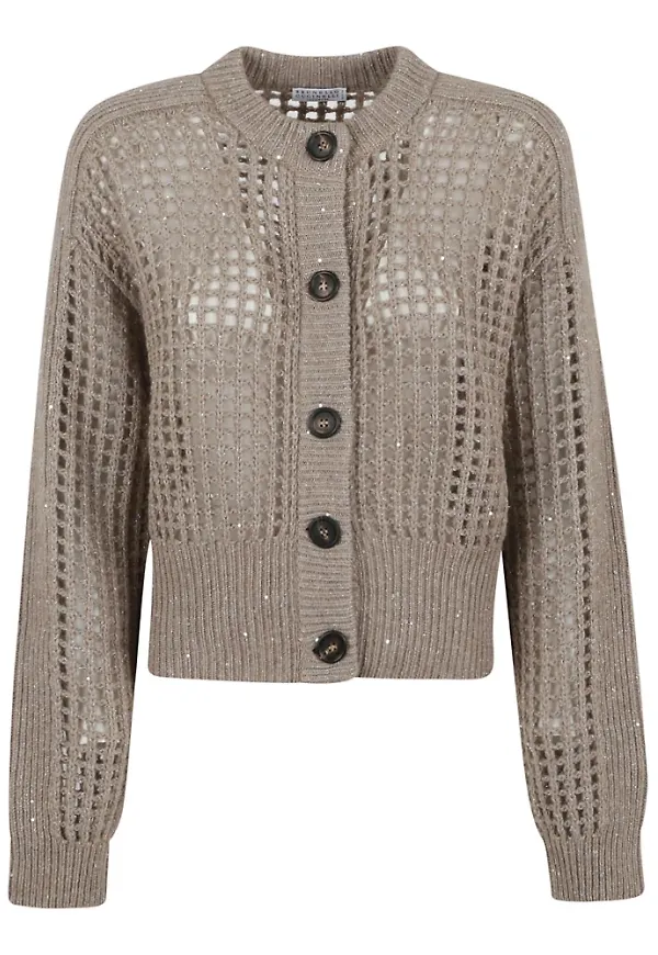 Brunello Cucinelli Cardigans Brun, Dam