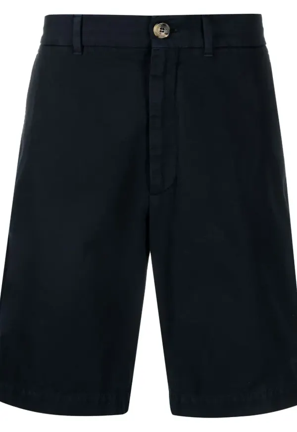 Brunello Cucinelli knälånga bermudashorts - Blå