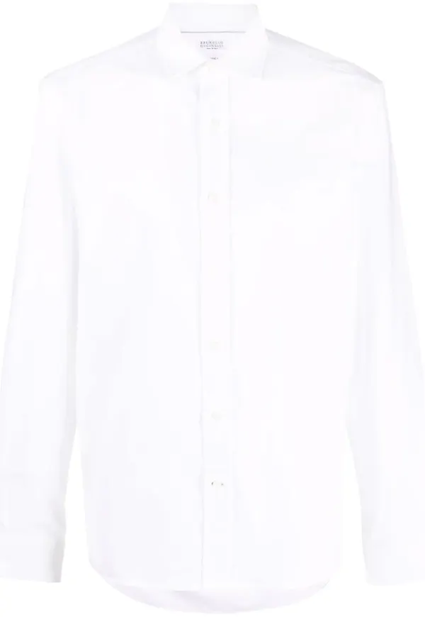 Brunello Cucinelli skjorta - Vit