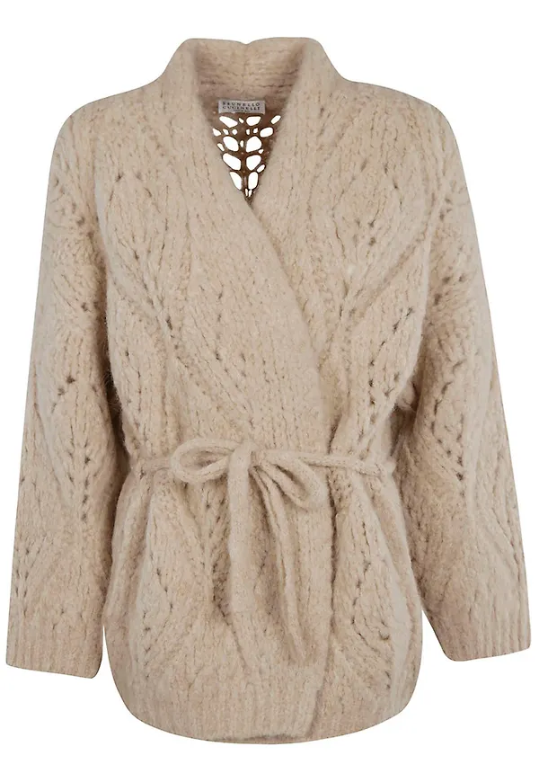 Brunello Cucinelli Sweater Beige, Dam