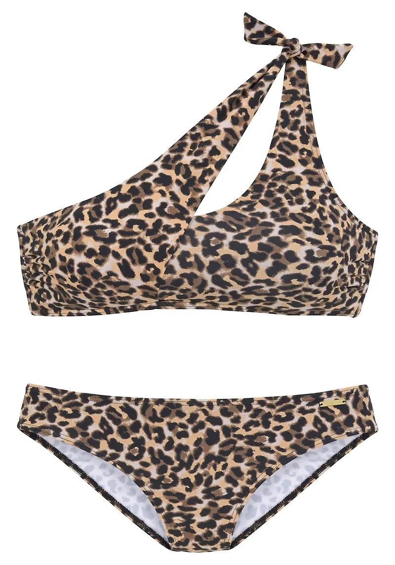 BRUNO BANANI Bikini ecru / sand / brun / svart