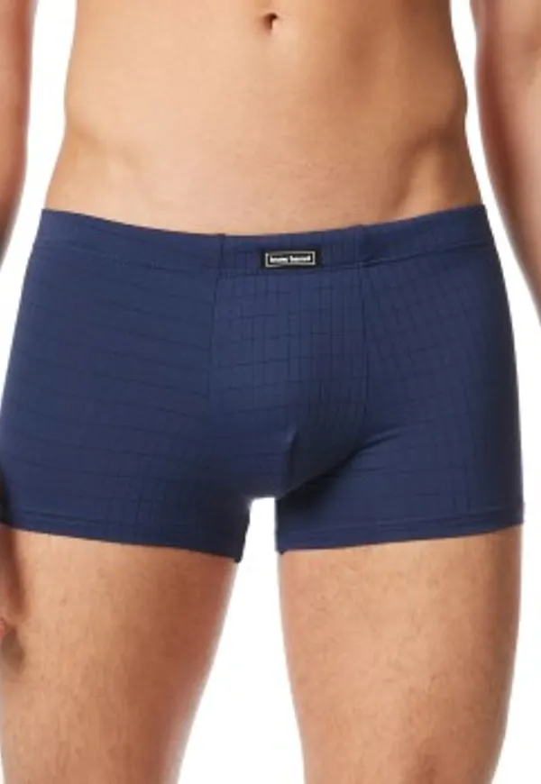 Bruno Banani Kalsonger Check Line 2 0 Hipshort Marin polyamid Large Herr
