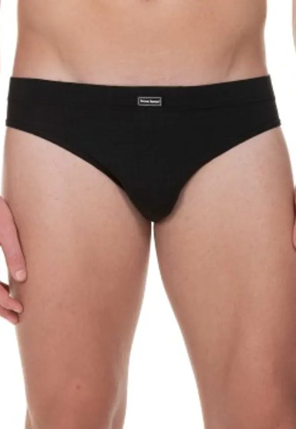 Bruno Banani Kalsonger Check Line 2.0 Sports Brief Svart polyamid Small Herr