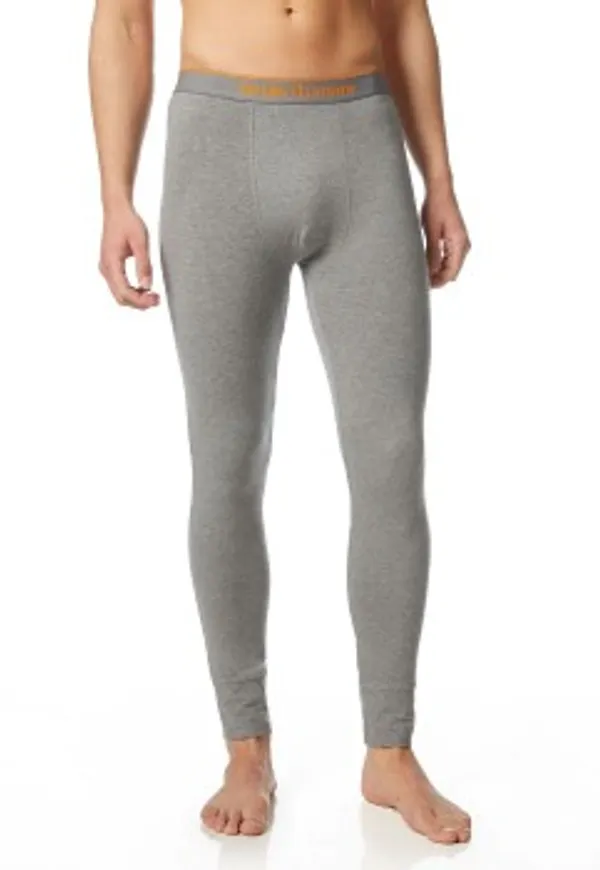 Bruno Banani Långkalsonger Warm Up Longpant Grå bomull Medium Herr