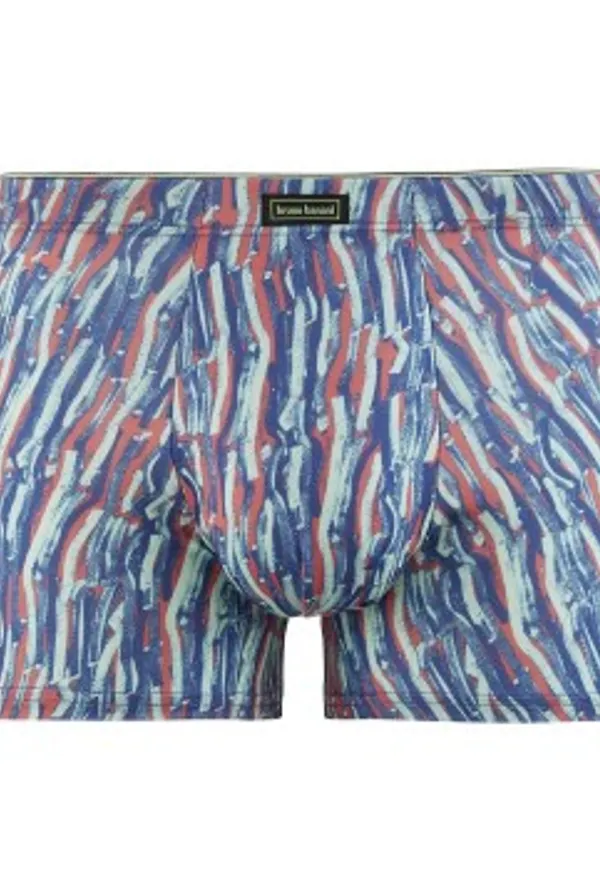 Bruno Dance Short Kalsonger 2P Blå Mönstrad polyester Large Herr