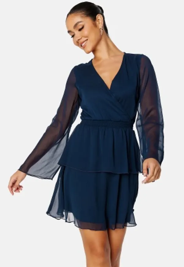 BUBBLEROOM Alarah dress Dark blue 42