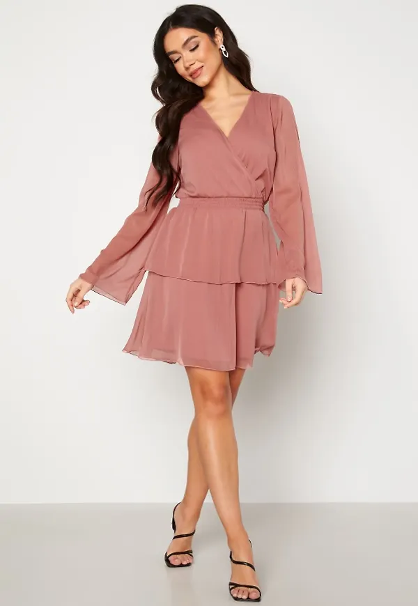 BUBBLEROOM Alarah dress Dusty pink 34