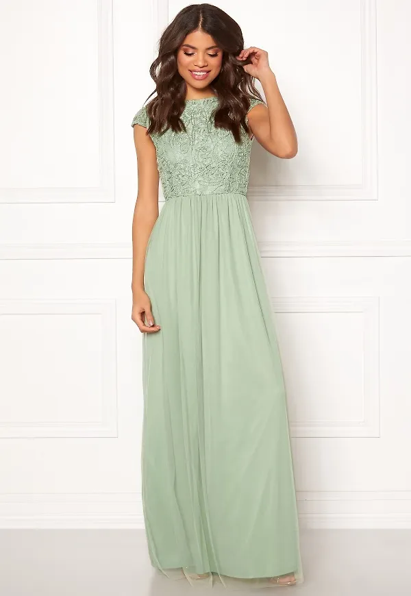 BUBBLEROOM Ariella prom dress Light green 34
