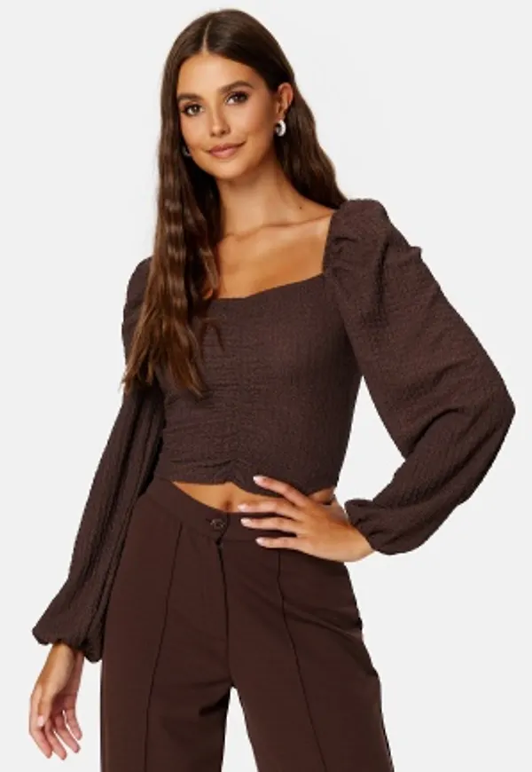 BUBBLEROOM Becky structure top Brown XS