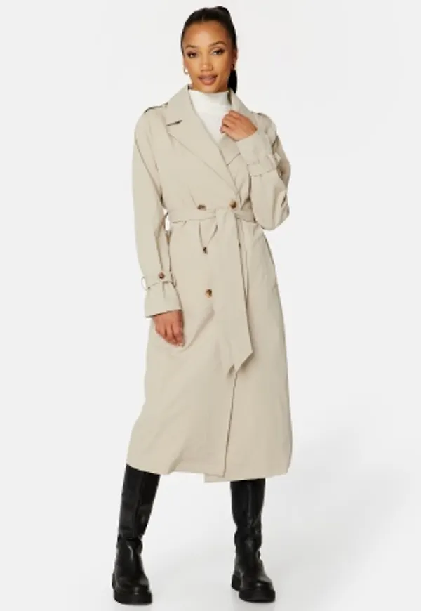 BUBBLEROOM Berlynn Trenchcoat Beige 48