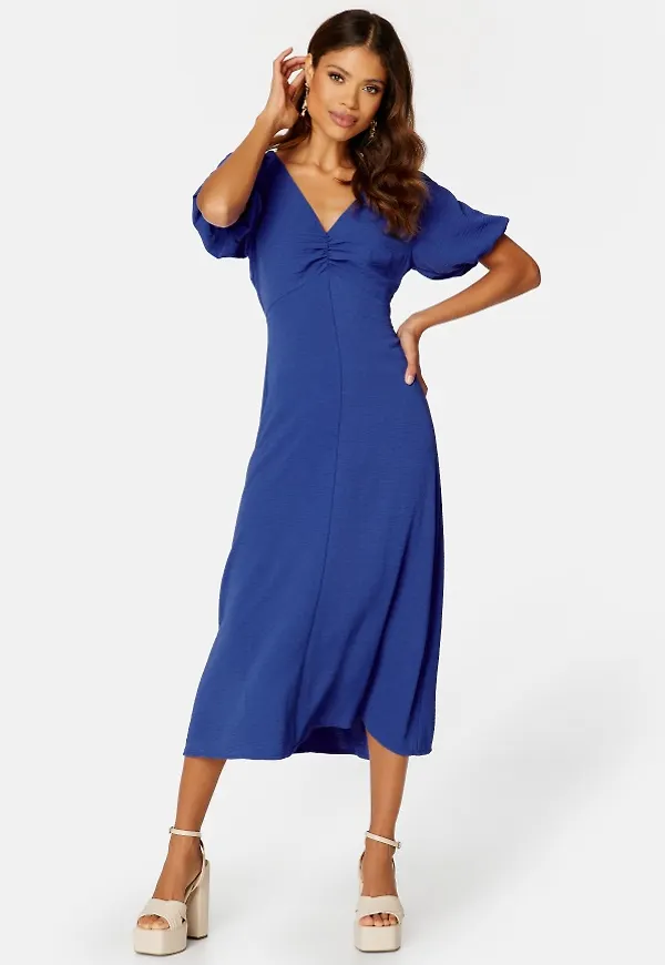 BUBBLEROOM Billie Structured Dress Blue 34