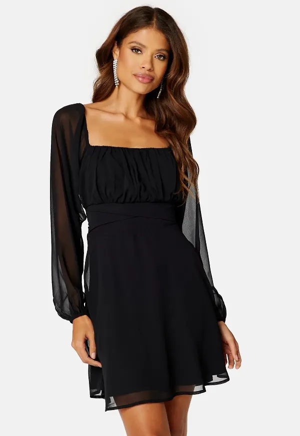 BUBBLEROOM Brenna Dress Black 36