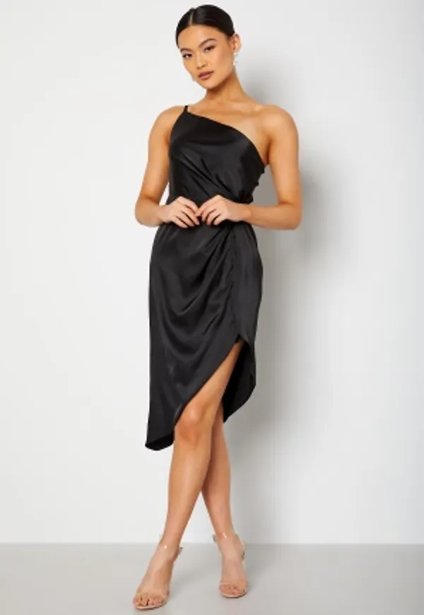 BUBBLEROOM Cai One Shoulder Dress Black 42