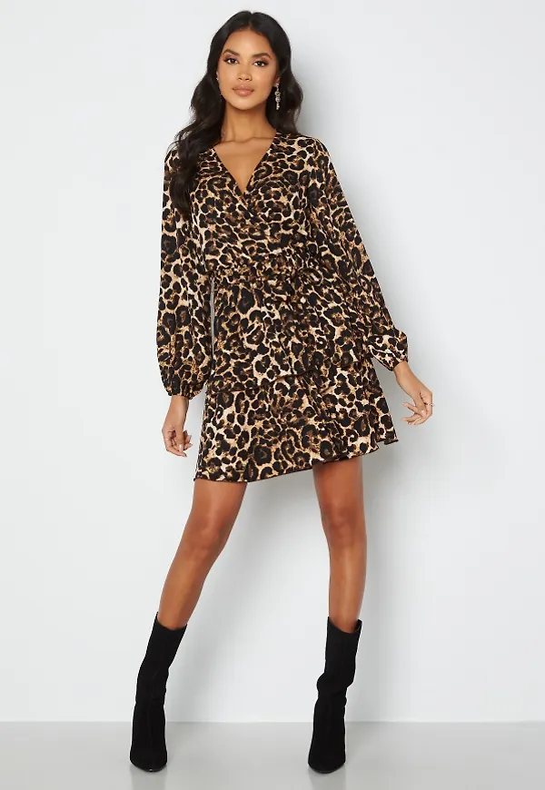 Bubbleroom Care Malva Dress Leopard 34
