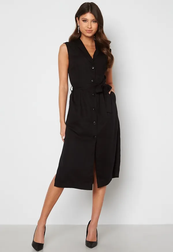 Bubbleroom Care Melinia Vest Dress Black 34